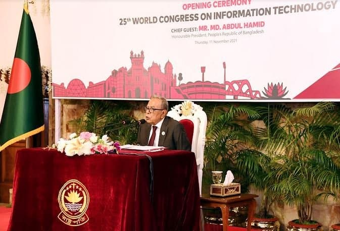 President asks to remain alert against misuse of IT