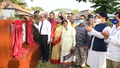 Photo of President inaugurates school buildings at Mithamain