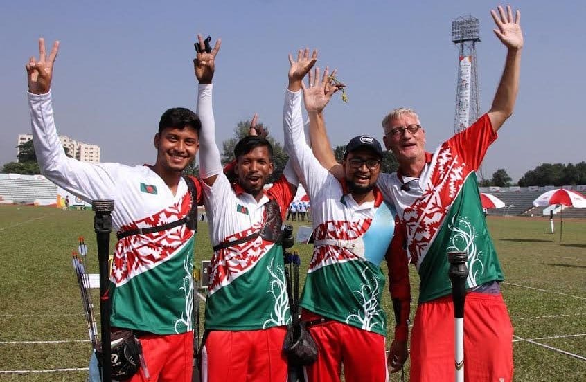 Ruman, Rubel, Ram secure second medal for Bangladesh