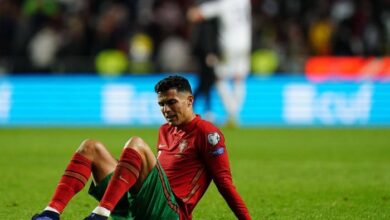 Photo of Portugal fail to qualify for Qatar world cup: Cristiano cries as they fall into the playoffs