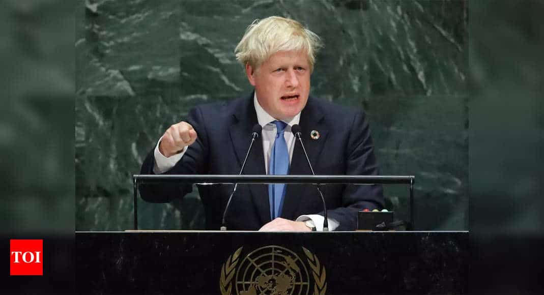 "If Glasgow Fails, Whole Thing Fails": UK's Boris Johnson