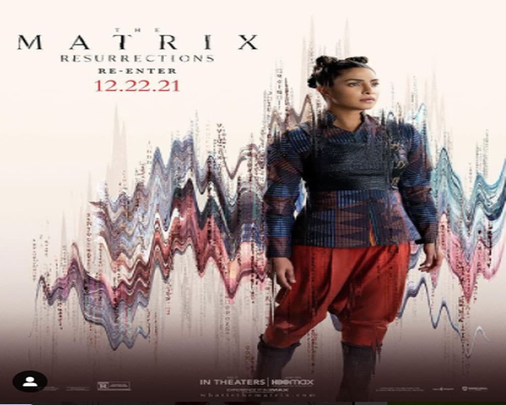 Priyanka Chopra Jonas shares first look from ‘The Matrix Resurrections'
