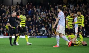 Manchester United slumps to 4-1 defeat at Watford