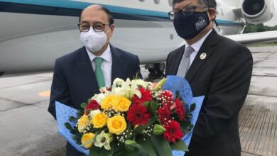 Photo of Shringla arrives on two-day visit