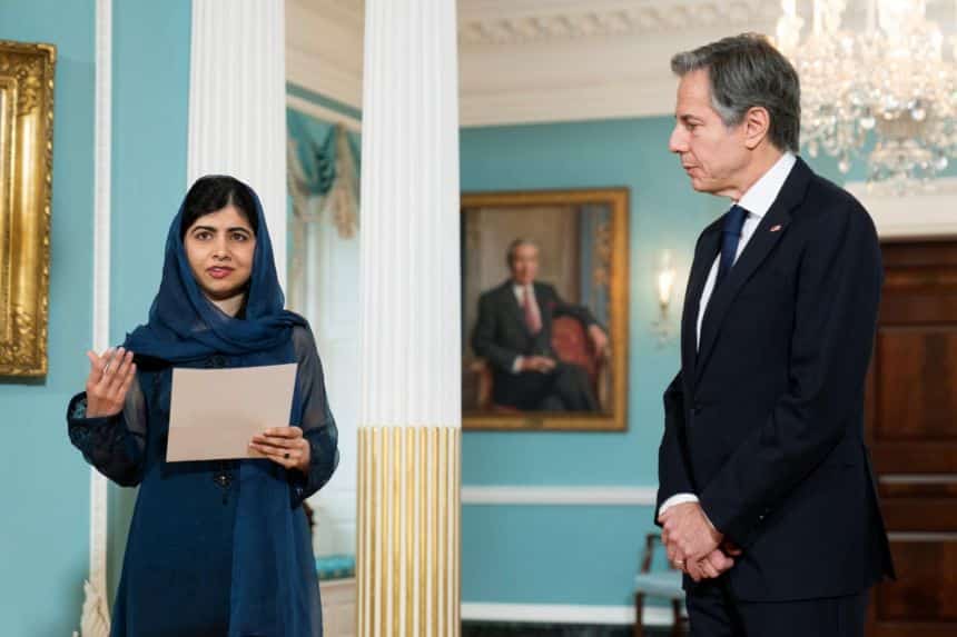 Malala Yousafzai calls for stronger US support of Afghan women