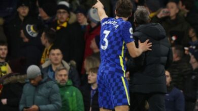 Photo of Chelsea star Marcos Alonso’s actions in helping fan who had heart attack at Watford