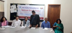 Senior Reporter of ‘News Now Bangla’ Farhana Haque Nila Wins ASD Media Fellowship Award 2021 in Online Category