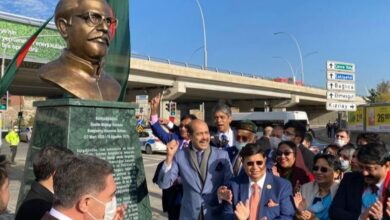 Photo of Bangabandhu’s bust Unveiled in Ankara