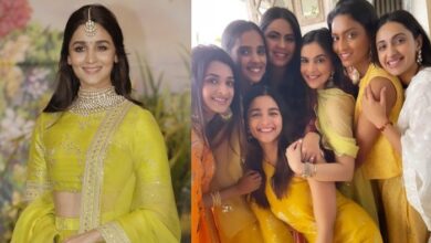 Photo of Alia Bhatt is all smiles as she attends BBF’s Haldi ceremony