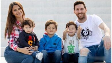 Photo of In pictures: Football star Lionel Messi spends quality time with wife, kids in Rosario