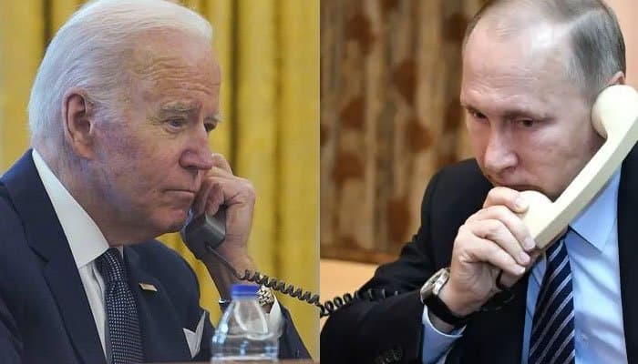 Biden and Putin trade warnings over Ukraine, but vow diplomacy