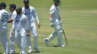 Photo of India strike back after first innings collapse