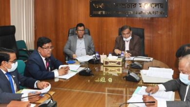 Photo of 21st trustee board meeting of journalists’ welfare trust held