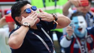Indian police hold man for stealing Diego Maradona's watch