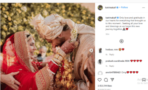Katrina Kaif drops first picture of her wedding to Vicky Kaushal with sweet message