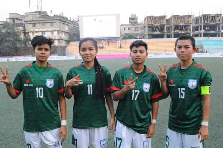SAFF U-19 Women's Football Championship: Bangladesh thrash Bhutan 6-0