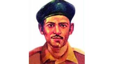 Photo of Martyrdom day of Bir Shreshtha Ruhul Amin today