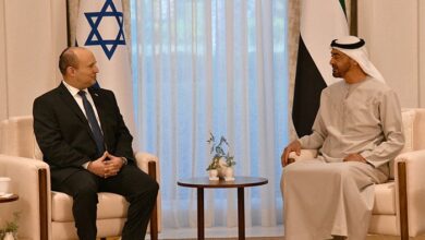 Photo of Israeli PM meets crown prince in UAE, Iran on agenda