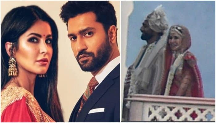 Congratulations to Katrina Kaif and Vicky Kaushal as the couple officially tied the knot on Thursday, Indian media reported. The star couple got married in a traditional Indian wedding ceremony and took their seven pheras on Thursday afternoon. The couple's wedding ceremony, which was a private affair, was held at Six Senses, Fort Barwara in Sawai Madhopur, Rajasthan. While no inside pictures or video have been shared with media outlets, paparazzi snapped some wedding guests inside Fort Barwara today, including groom’s father Sham Kaushal. Reports further said that the Ek Tha Tiger actress wore a beautiful pink Sabyasachi lehnga for her big day. Reports further suggests that after their two wedding ceremonies, the couple is set to host a grand reception in the evening. The couple has already celebrated their sangeet and mehendi ceremonies. According to reports, Katrina and Vicky have been dating since 2019. However, neither has ever confirmed the relationship publicly. They were spotted visiting each other’s houses before leaving for Rajasthan. Take a look: