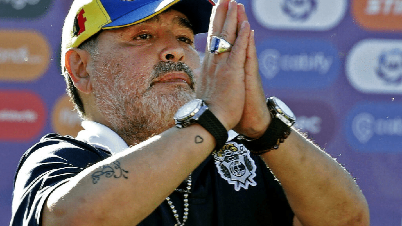 Indian police hold man for stealing Diego Maradona's watch