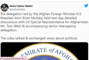 In talks with US delegation, Taliban seek urgent unfreezing of Afghan reserves