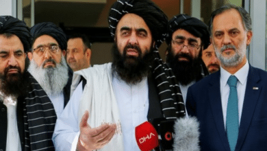 Photo of Acting Afghan FM Amir Khan Muttaqi arrives in Pakistan to attend OIC summit