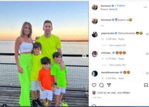 In pictures: Football star Lionel Messi spends quality time with wife, kids in Rosario