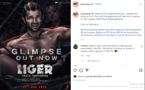 Karan Johar shares first glimpse of Mike Tyson, Ananya Panday-starrer ‘Liger’