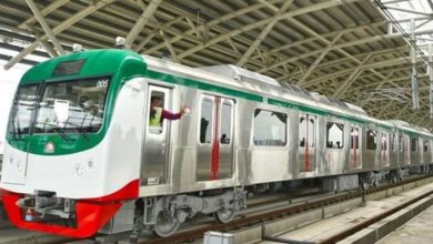 Photo of Metro Rail to Go for Performance Test Today
