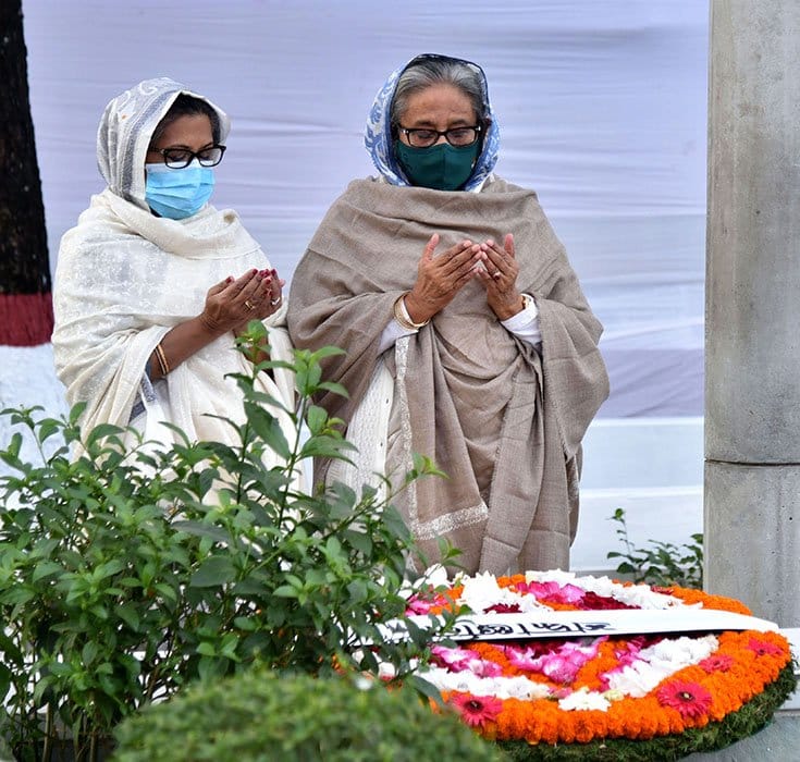 PM pays tribute to martyred members of Bangabandhu's family