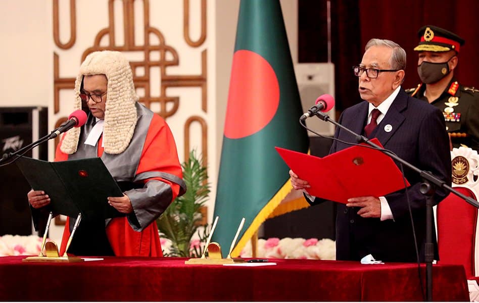 President administers Hasan Foez Siddique's oath as CJ