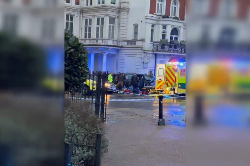Armed man shot dead by police in London