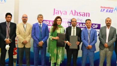 Photo of Jaya Ahsan made Brand Ambassador of Bashundhara LP Gas