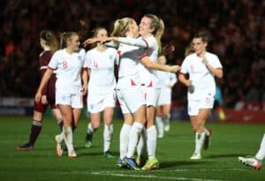 England women rewrite record books in 20-0 thrashing of Latvia