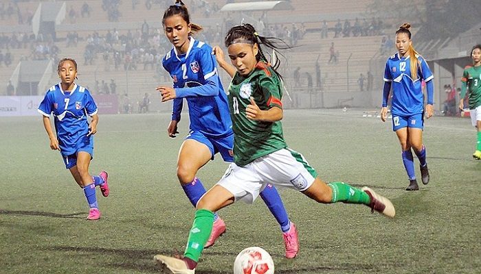 SAFF U-19 Women's Football Championship: Bangladesh play goalless draw with Nepal