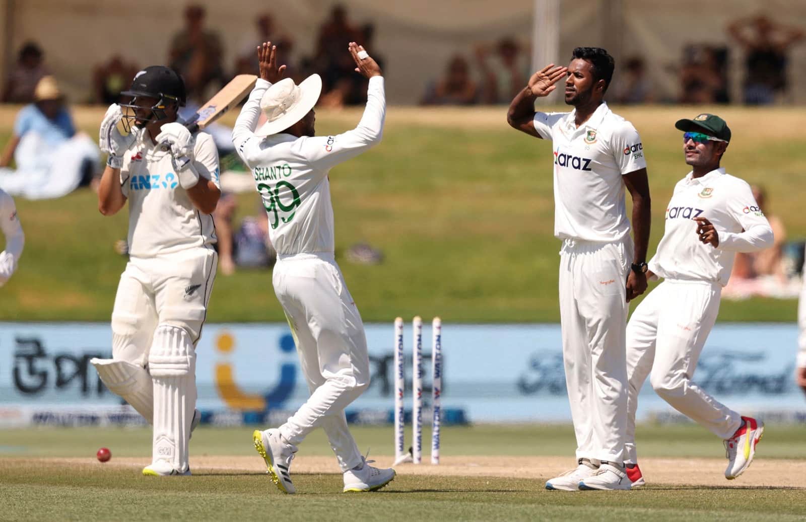 Bangladesh complete famous Test win over New Zealand