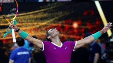 Photo of Nadal battles stomach pain to reach semis, no stopping Barty