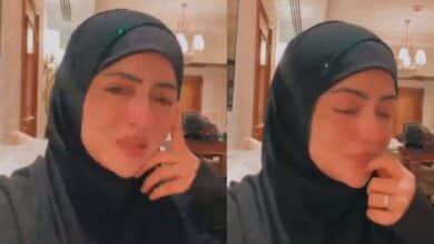 Photo of Sana Khan tears up after performing Umrah: ‘We are very ungrateful’