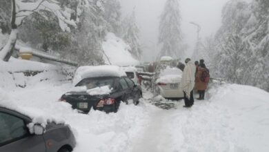 Photo of At least 21 die in vehicles trapped by Pakistan snowstorm