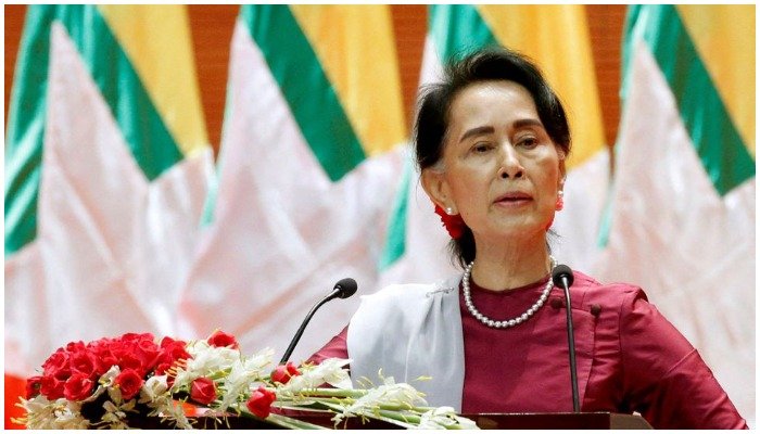 Myanmar's Suu Kyi hit with new convictions, four-year jail term