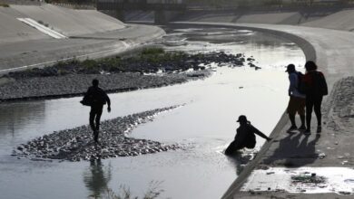 Photo of Stuck at the US-Mexican border, two migrants find solace in love