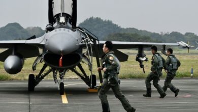 Photo of China sends largest incursion of jets into Taiwan defence zone in months