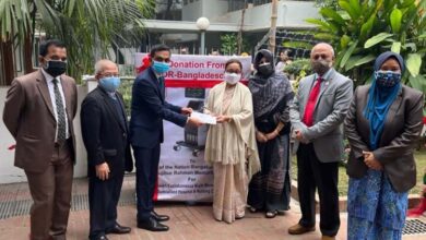 Photo of Ultrasound machine donated to Bangabandhu Sheikh Mujibur Rahman Memorial Trust