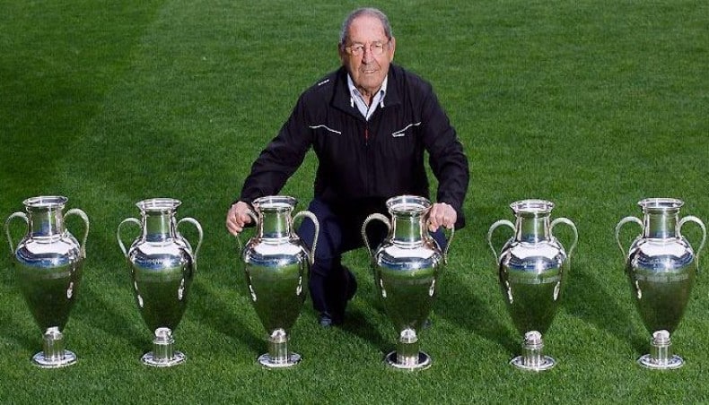 Real Madrid legend and 6-time European Cup winner Gento dies