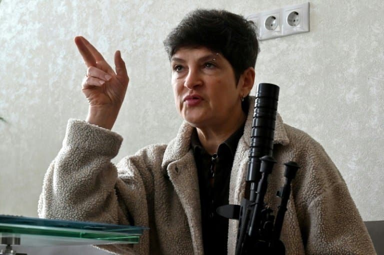 A Ukrainian mother vows to take up gun if Russia invades