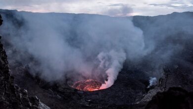 Photo of ‘Intense activity’ at DR Congo’s Nyiragongo volcano