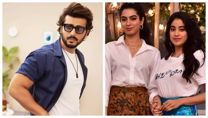 Arjun Kapoor breaks silence about his equation Jhanhvi and Khushi Kapoor