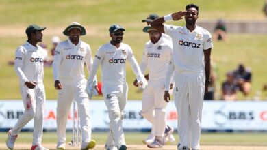Photo of NZ vs Ban: ‘I am a soldier of Bangladesh Air Force so I know how to salute,’ Ebadot Hossain says