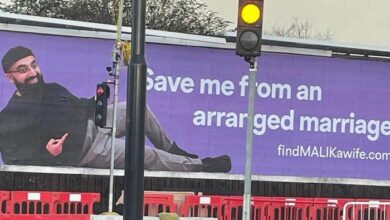 Photo of Save me from an arranged marriage: Bachelor advertises himself on big billboards