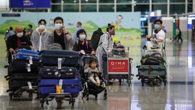 Photo of Hong Kong bans flights as Omicron surges around globe